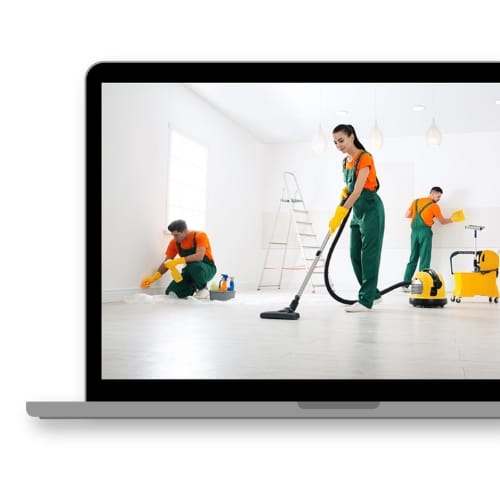 Banner Baureinigung Blankify Reinigungsfirma in Berlin